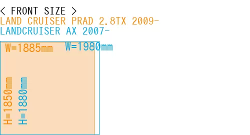#LAND CRUISER PRAD 2.8TX 2009- + LANDCRUISER AX 2007-